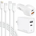 Overtime 4PC Charging Kit with 6ft iPhone Charging Cable OHC6IC6CC